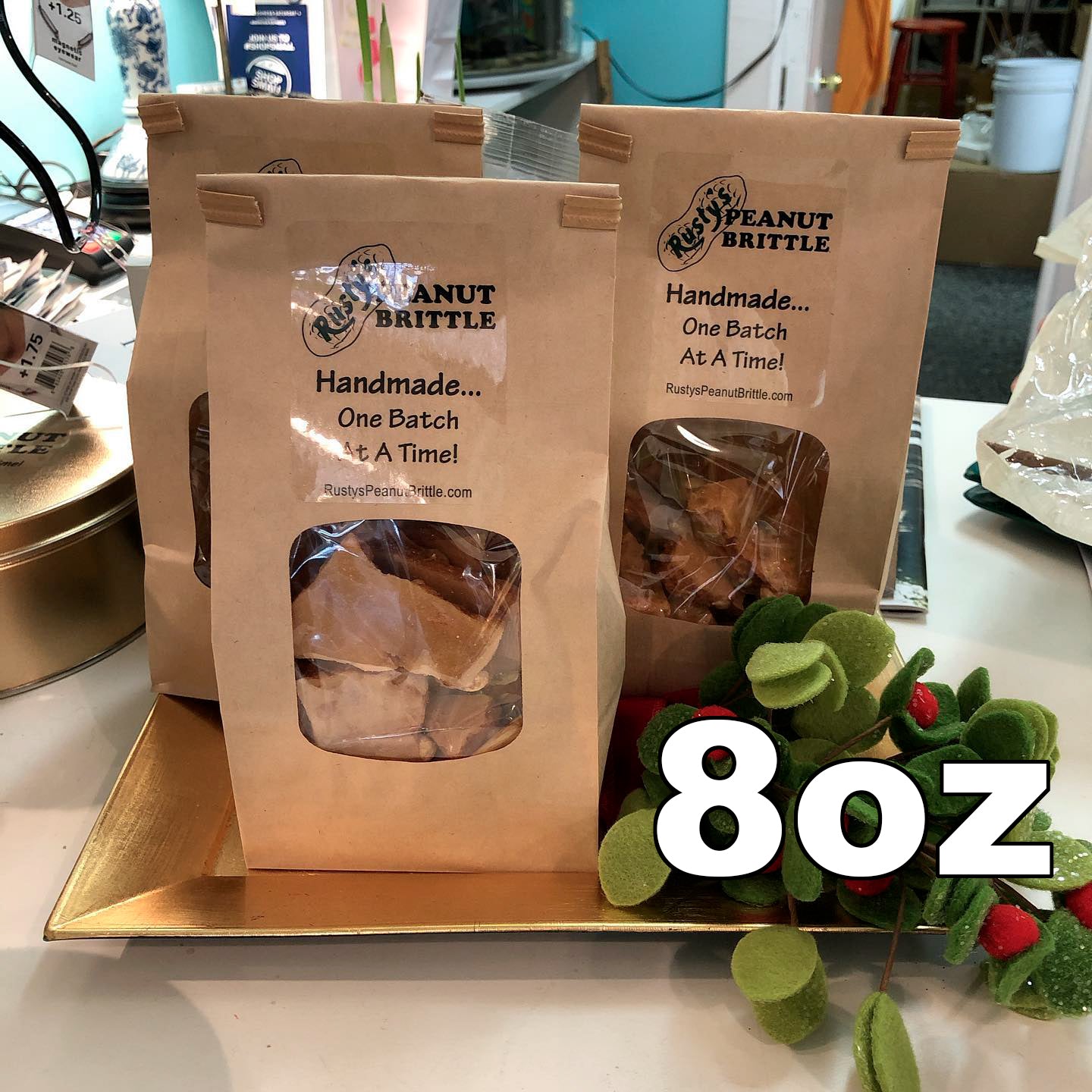 Brittle Gift Pack- 8oz Bags of Our 8 Most shops Popular Flavors