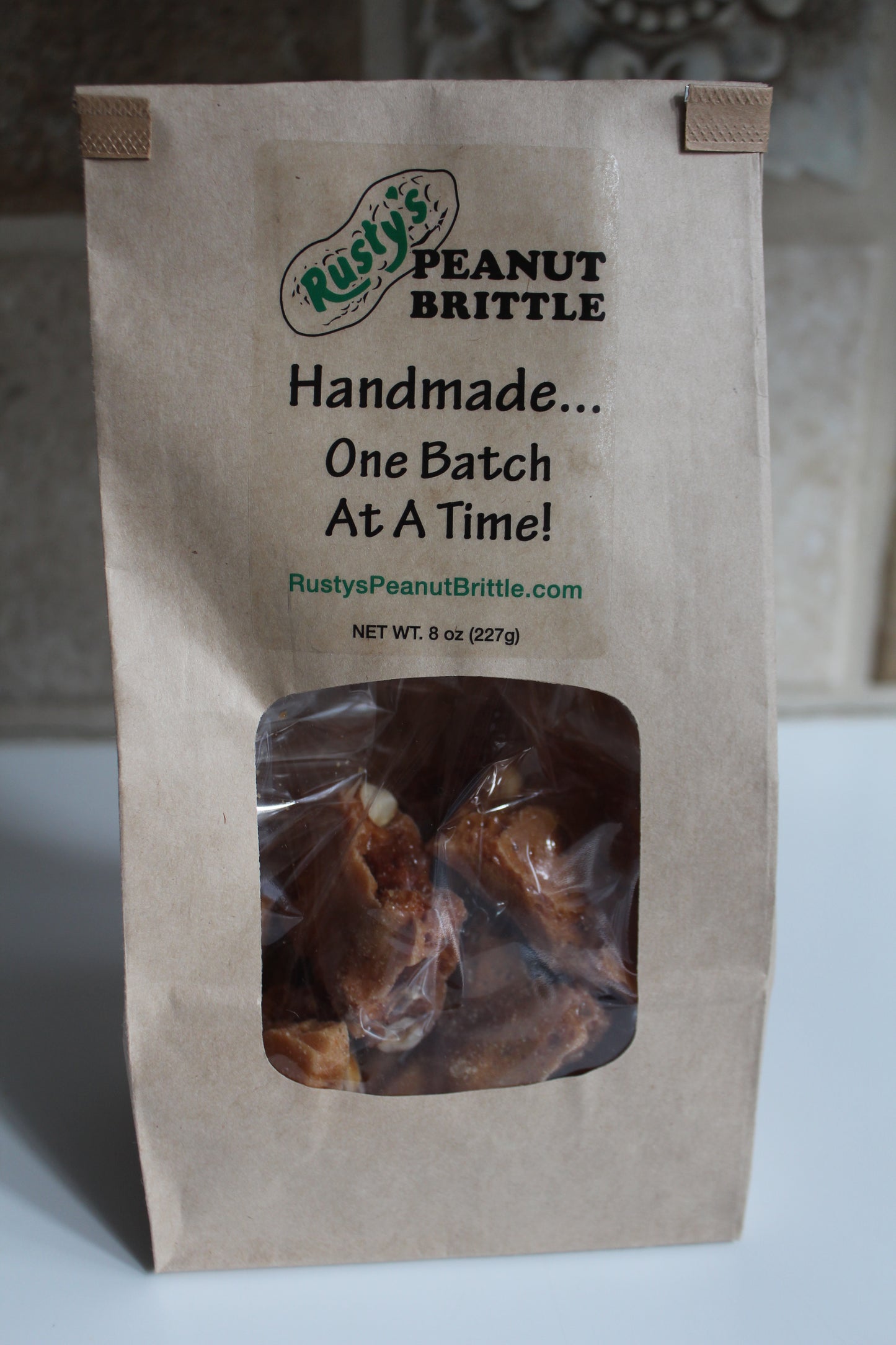 8 Oz. Peanut Brittle Bag